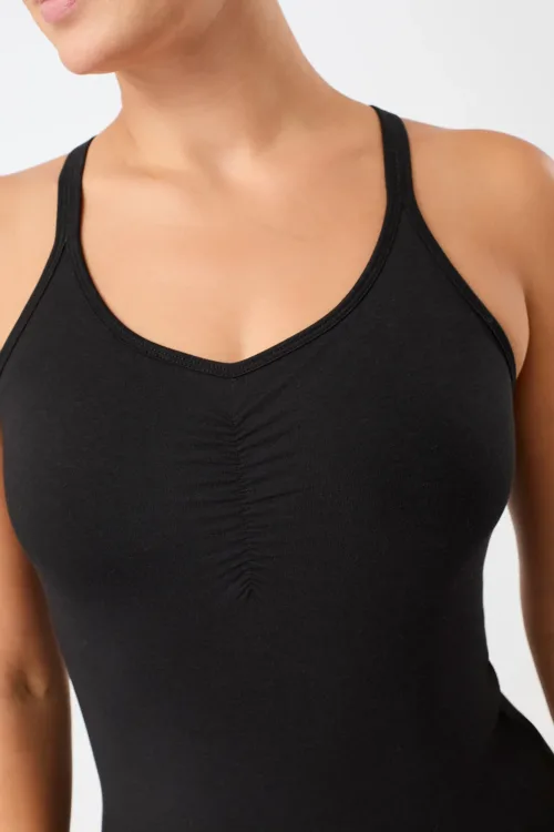 Športový jogový top s podprsenkou Infinity Top Mandala TO96JE99 Black