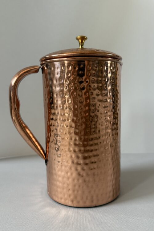 Medená kanvica na vodu 1,5 liter Tepaná