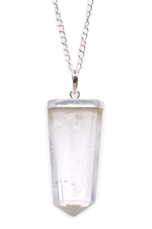 Prívesok z drahých kameňov Kremeň Plochý