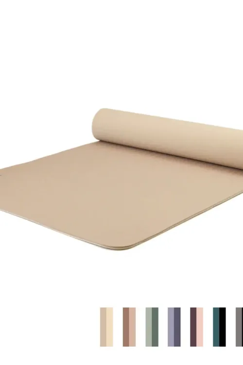 Joga podložka SUPERIOR TPE Eco Extra hrubá 6 mm Piesková