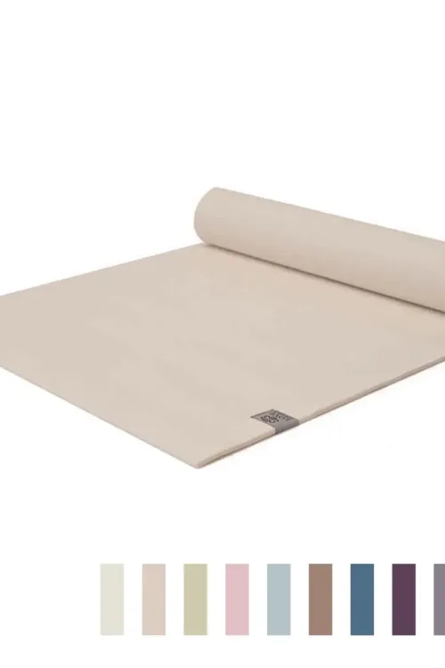 Joga podložka LOVE Extra hrubá 6 mm Piesková