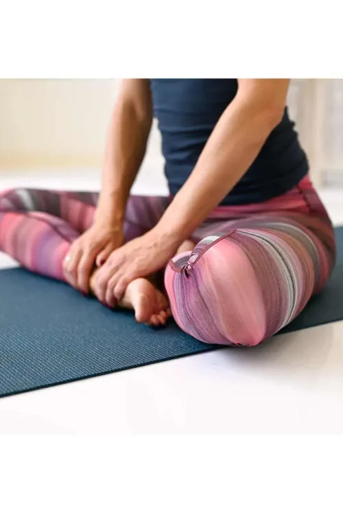 Joga podložka LOVE Yoga 4 mm Tmavomodrá