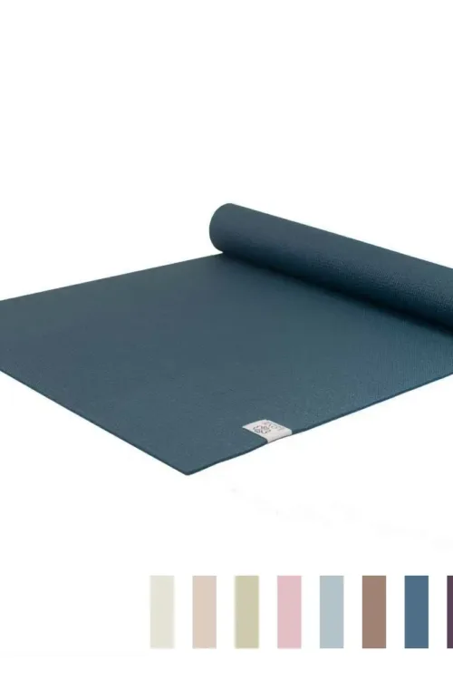 Joga podložka LOVE Yoga 4 mm Tmavomodrá