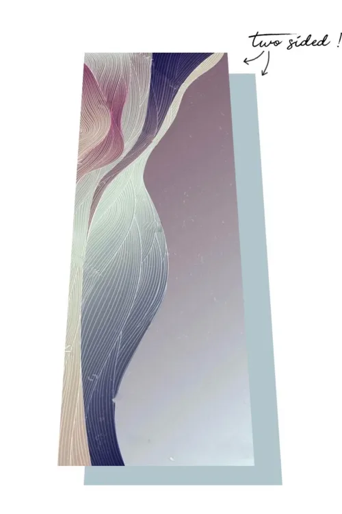 Obojstranný protišmykový joga uterák Surf The Waves