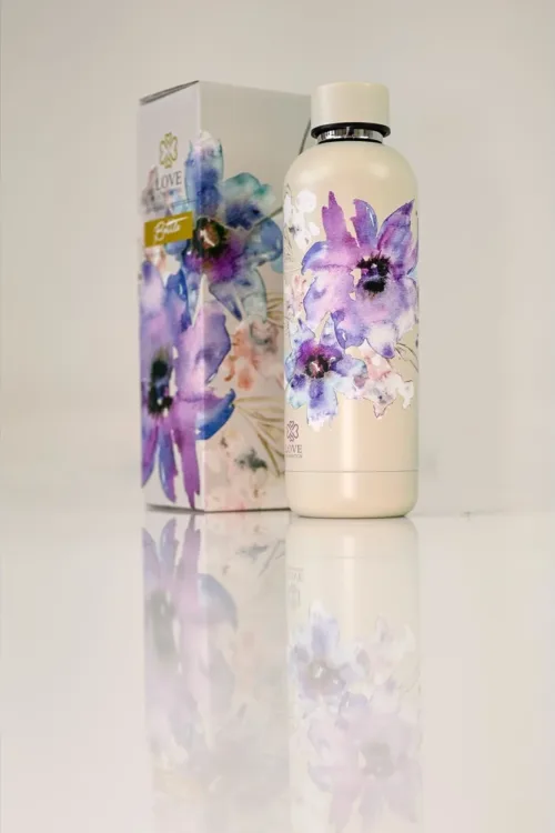 Termofľaša na vodu 500 ml Sand flowers