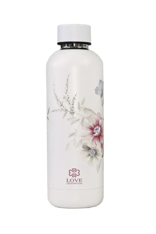 Termofľaša na vodu 500 ml White Flowers