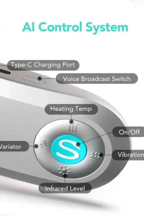 Infračervený masážny TENS a EMS prístroj na krk SKG G7 Pro-E