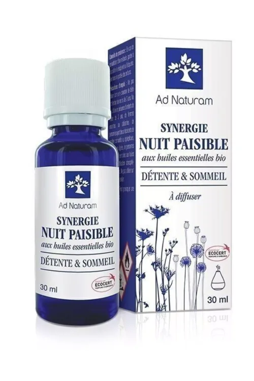 Zmes BIO esenciálnych olejov Synergie Pokojná noc 30 ml