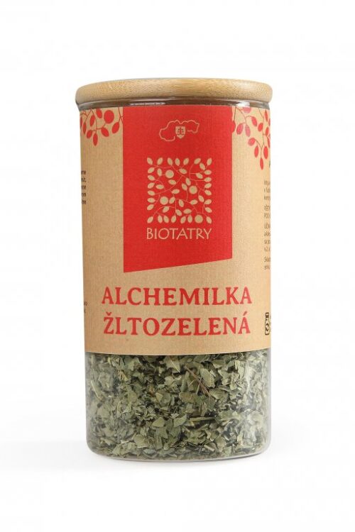 BIO bylinný čaj Alchemilka žltozelená 30 g dóza BIOTATRY