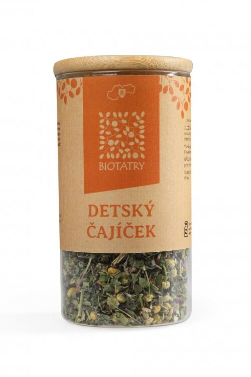 BIO bylinná čajová zmes Detský čajíček 40 g BIOTATRY doza