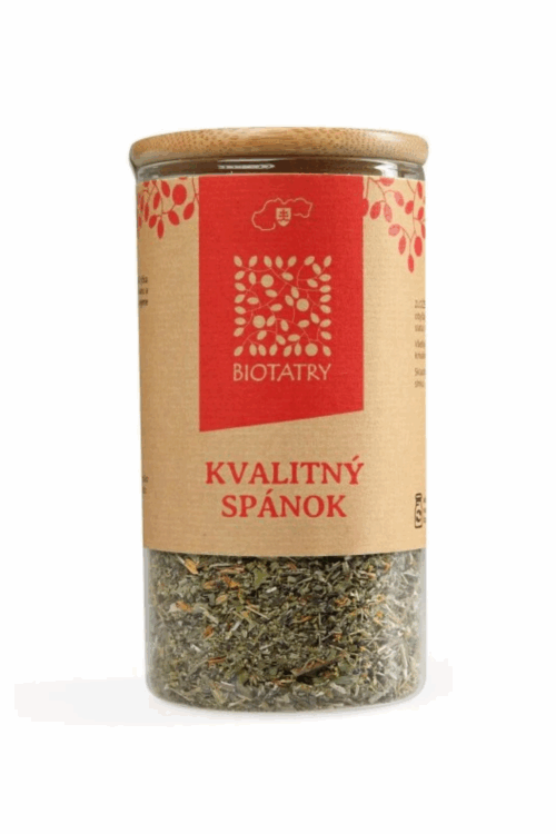 BIO bylinná čajová zmes Kvalitný spánok 40 g dozaBIOTATRY