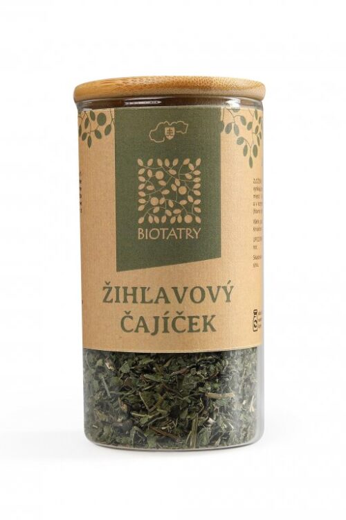 BIO bylinný čaj Žihľavový čajíček 40 g BIOTATRY doza