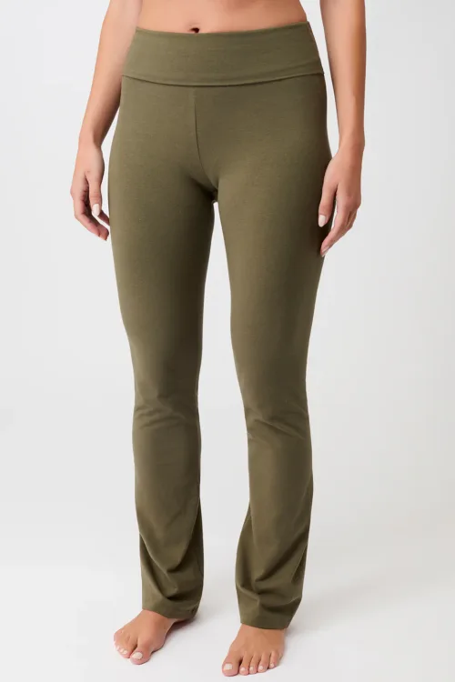 Dlhé legíny s vysokým pásom Classic Rolldown Mandala