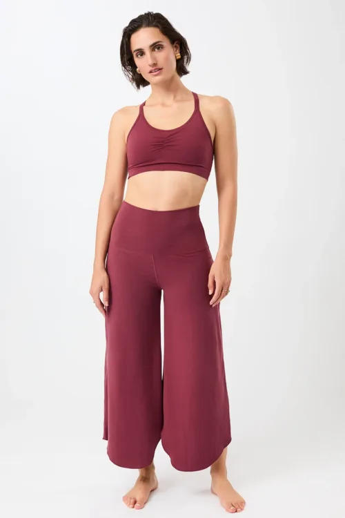 Široké nohavice Tulip Pants Mandala PA23JE99 Beet