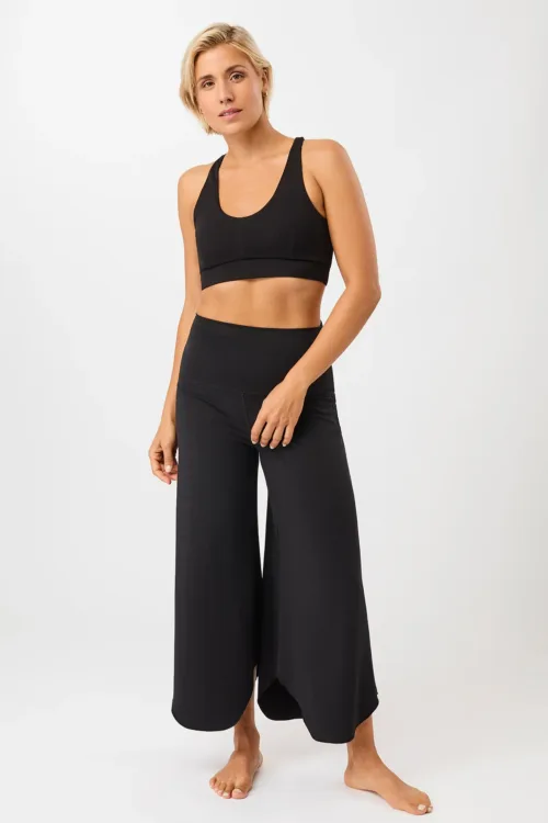 Široké nohavice Tulip Pants Mandala PA23JE99 Black