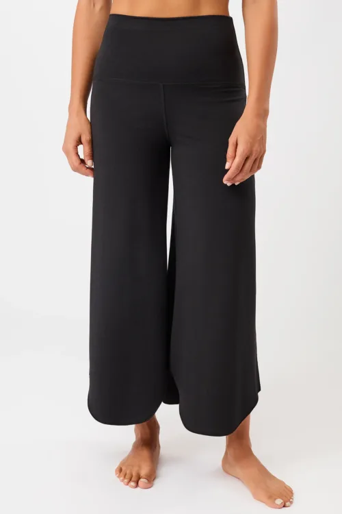 Široké nohavice Tulip Pants Mandala PA23JE99 Black