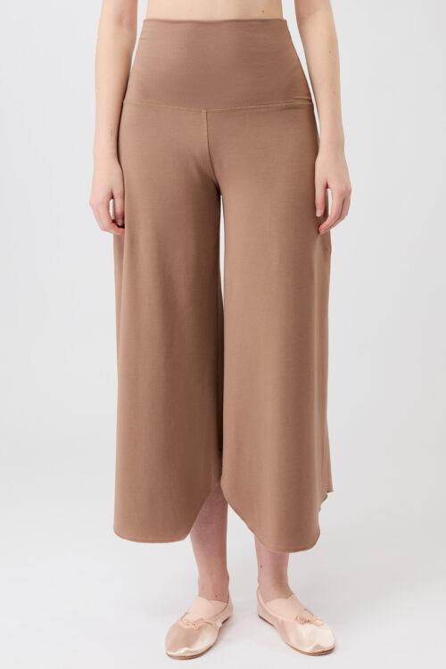 Široké nohavice Tulip Pants Mandala PA23JE99 Espresso