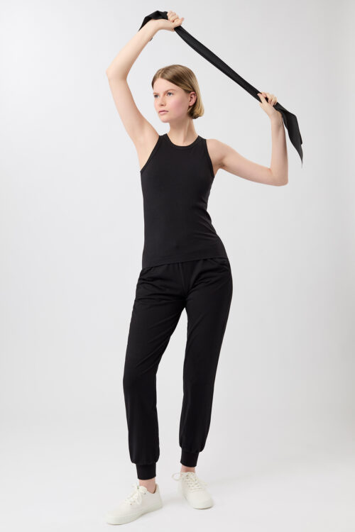 Športové nohavice The N.Y. Pants Mandala PA52JE99 Black