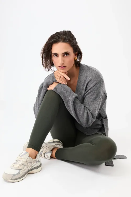 Zavinovací kardigán Feel Good Cardigan Mandala JA45KN04 Nox