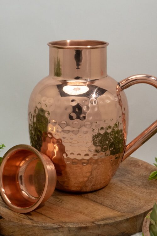 Medený džbán Ayurveda 1,5 liter čistá meď