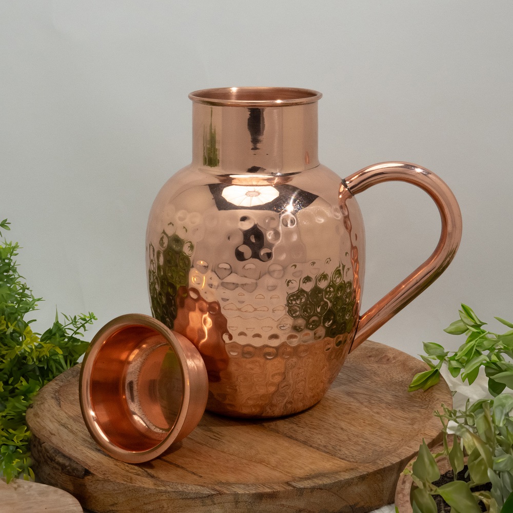 Medený džbán Ayurveda 1,5 liter čistá meď Medený džbán Ayurveda 1,5 liter čistá meď